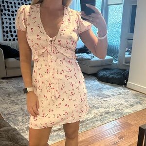 Floral pink dress from Francesca’s - worn once!